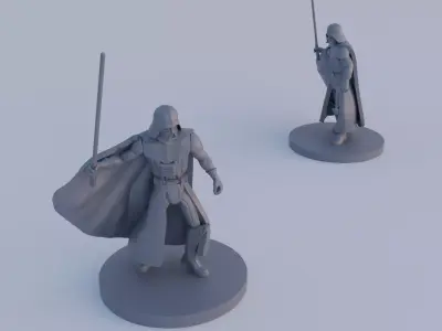 Darth Vader Fan Art figure 3D model
