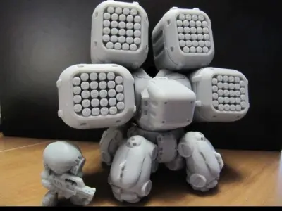 CHIBI-TECH SD - ML-28 ML POD          3D print model