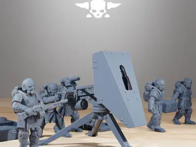 RoyalGuard Support Systems 3D print model