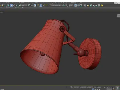 Lumion Arudlis sconce Low-poly 3D model