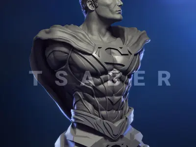 Superman Bust - DC Comics Collectibles 3D print model