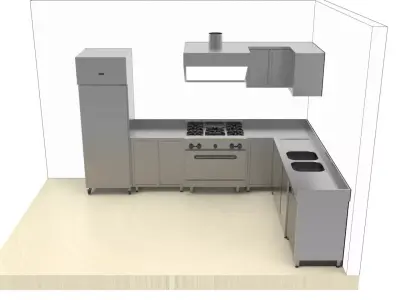kitchen 63 3D model