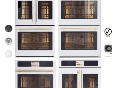 Cafe oven collection  3D model