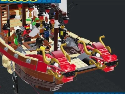 Lego - Destiny Bounty 3D print model