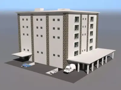 Hospital  3D model