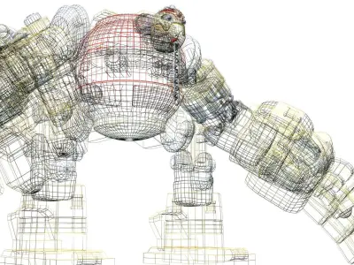 Mongrol 3D Character Model 3D model