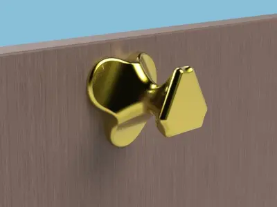 Door Knob 8 3D print model