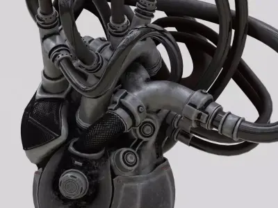 Mechanical Heart 3D model buy