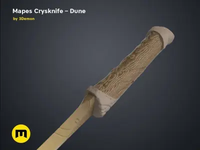 Mapes Crysknife - Dune 3D print model