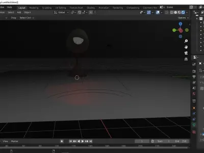lamp 3d model Free 3D model