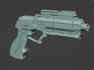 Sadtech CPS Blaster from the Show Continuum Kiera Cameron 3D print model