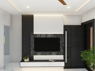 THE ONE WORLD Luxurious Custom Interior Design in Rajkot 3D model
