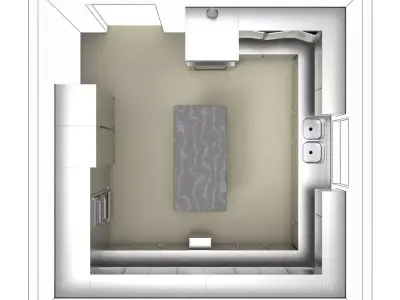 KITCHEN 17 3D model