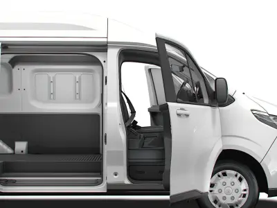 Maxus eDeliver 7 L1H2 HQ Interior 2024 3D model