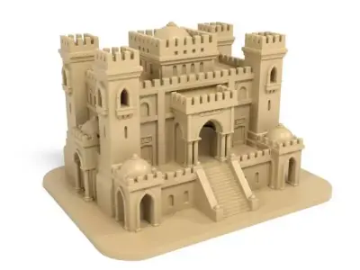 Herods Palace 3D print model
