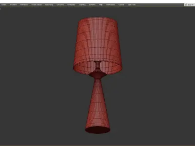  GLISAN TABLE LAMP Low-poly 3D model