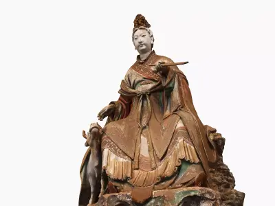 Deity Statue Sculpture08 3D model