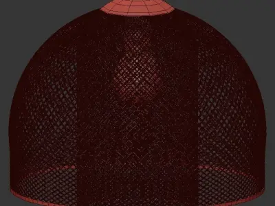 VANTA mesh pendant lamp 3D model