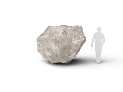 Rock M07A Low-poly 3D model