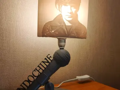 Indochine Lampe et litophane  3D print model