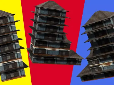 5 PSX Traditional Japanease House Pack