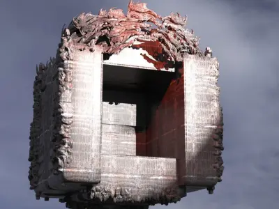 Dantes Inferno Hell Cube 9  3D model
