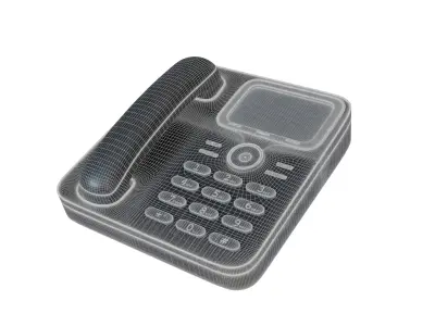VoIP Phone 3D model