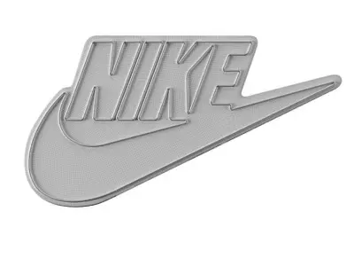 Nike Neon Sign 3D model