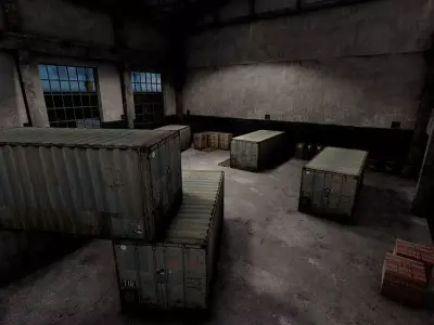 Warehouse-Warehouse Building 3D model