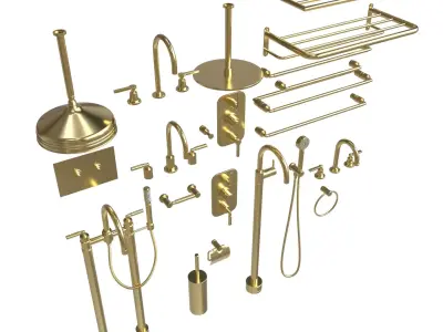 THG estrela bathroom fixtures 3D model