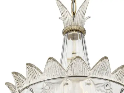 Barovier Fanali Veneziani 4428 chandelier Low-poly 3D model