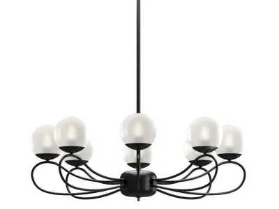 MM Lampadari Papillon 7207-8 Pendant Light 3D model