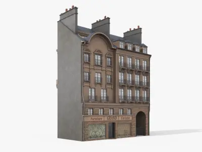  French Buildings Collection 