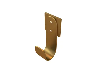 Wall Hook v1 003 Low-poly 3D model