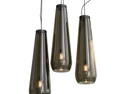 Glass Drop Lampada 3D model