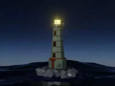  lighthouse 3D model