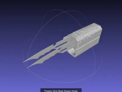 Printable Predator Movie Prop Collection 3D Model Pack