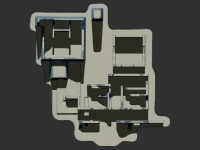 Ad Diriyah town 3D model for 3D Printing 3D print model