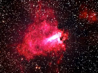 Omega Nebula 3D model