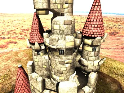 Citadel castle 3D model