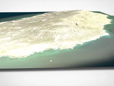 San Nicolas Island  3D model