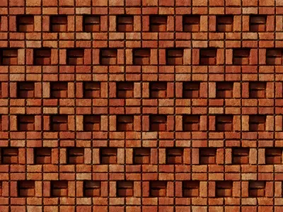 Netted Brick Vol01 Texture