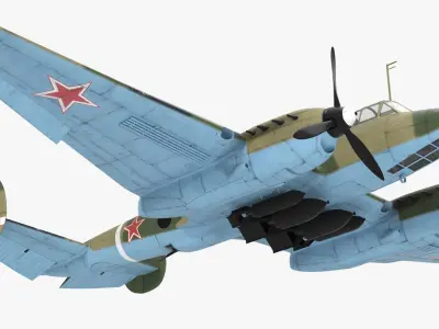  Rigged Soviet Attack Aircrafts Collection 