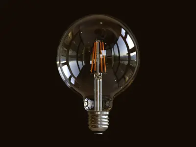 Bulb 3d model edison 3D model