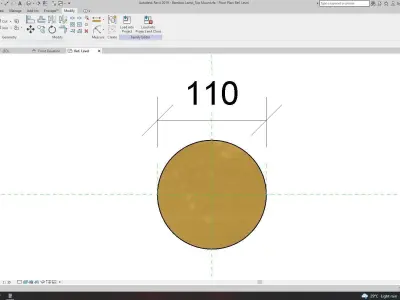 Top Mount Bamboo Lamp 3D model