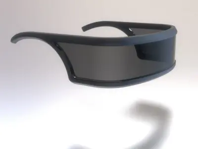 Sci-fi Glasses  3D model