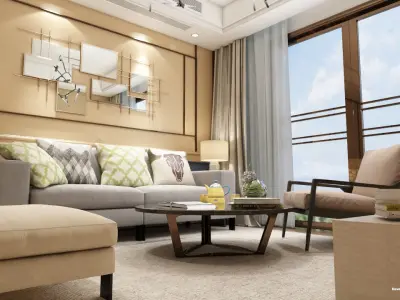 interior design 3D model