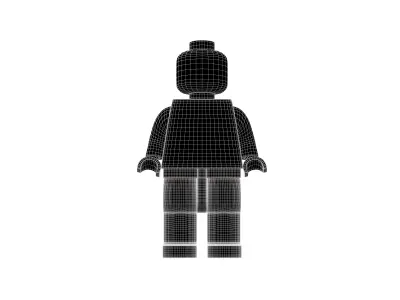 Lego Mini Figure Pack 01 3D model