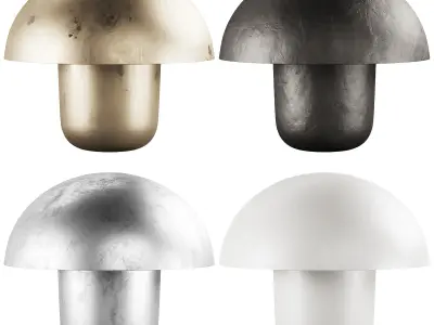 314 lighting fixtures 21 Nordic Nest Carl-Johan table lamp by OJ 3D model