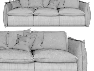 CLOUD SOFA ENRICO CESANA MY HOME COLLECTION  3D model